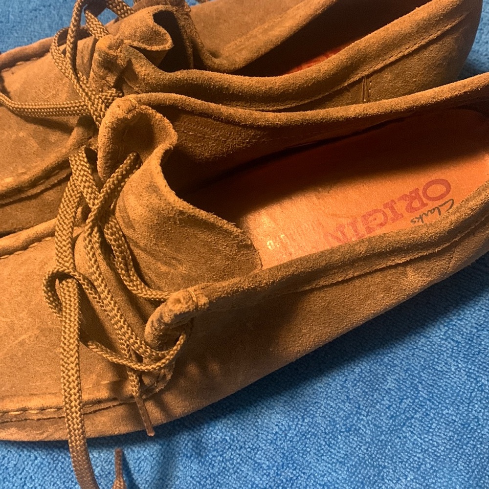 Mens Clarks Originals Wallabee Shoes, crepe sole